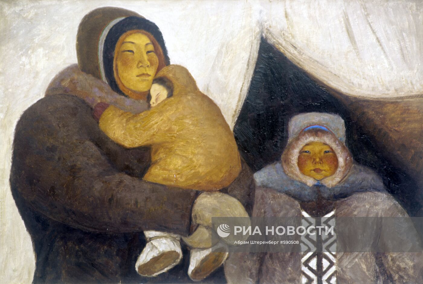 Картина "Хозяйка очага"