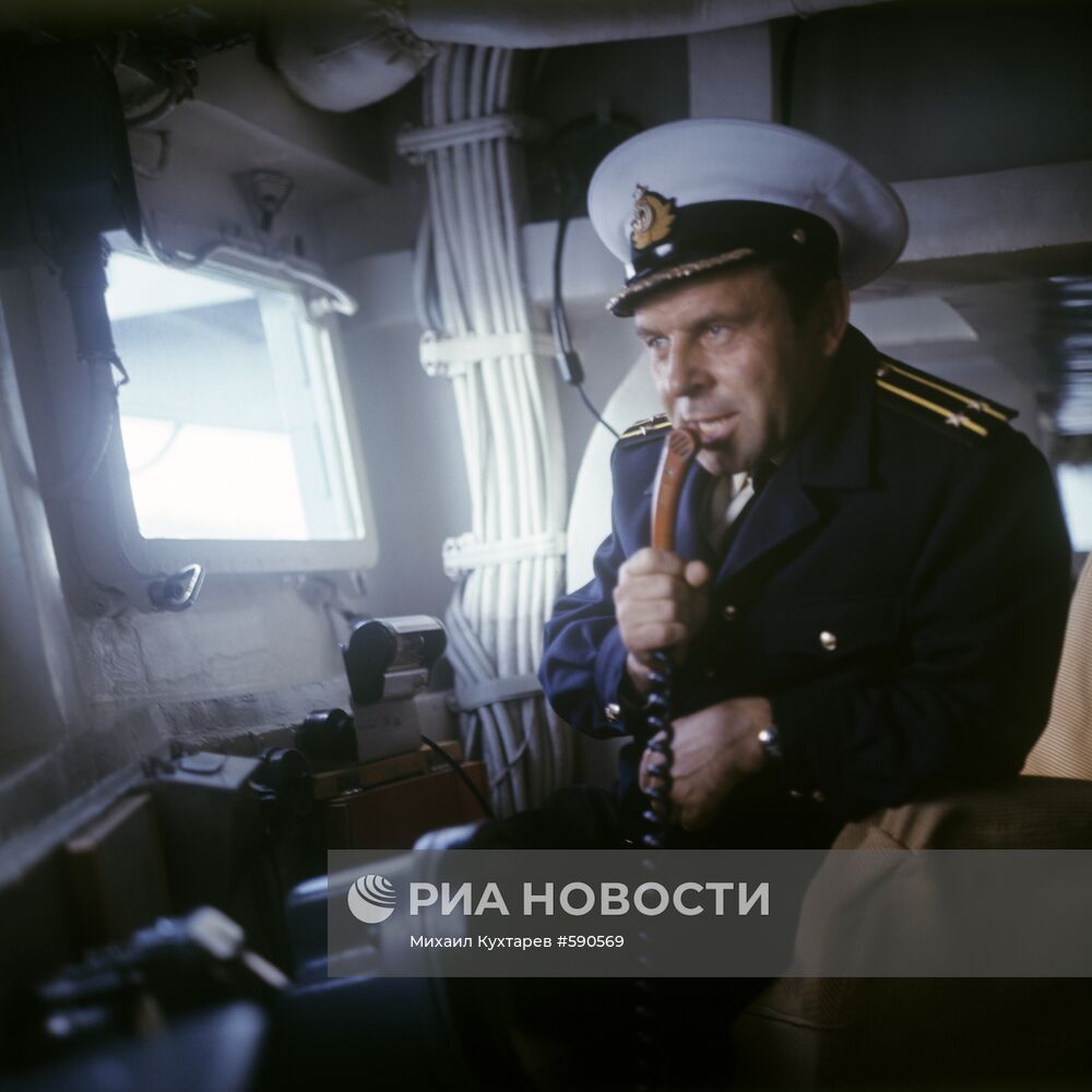 Командир крейсера "Москва"