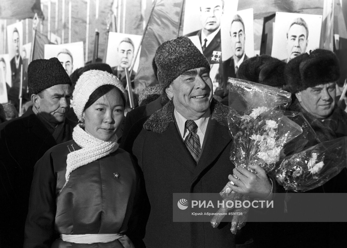 Визит Л.И.Брежнева в Монгольскую Народную Республику
