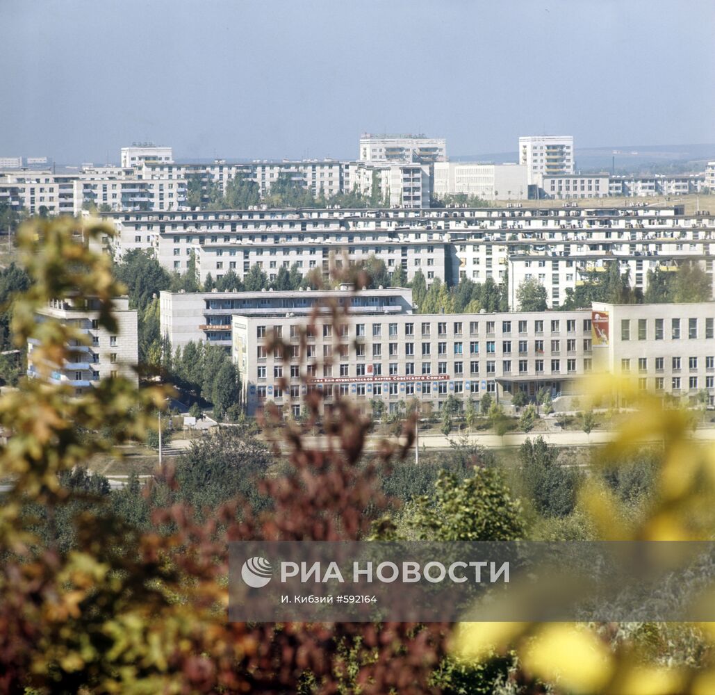 Панорама жилого микрорайона Рышкановка