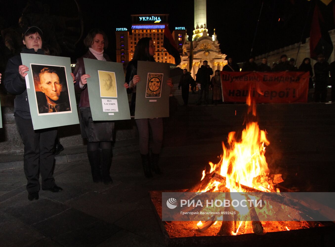 Шествие в память командира УПА состоялось в Киеве