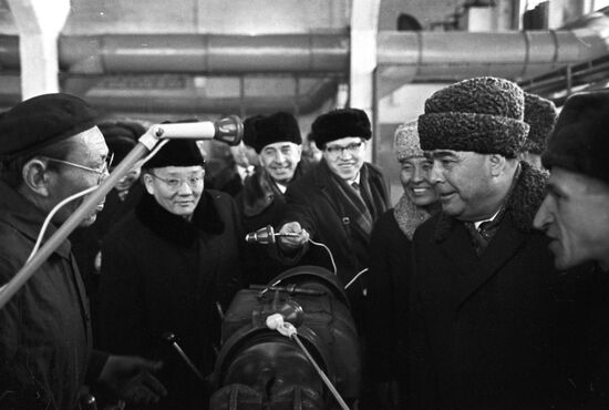 Леонид Брежнев и Юмжагийн Цеденбал