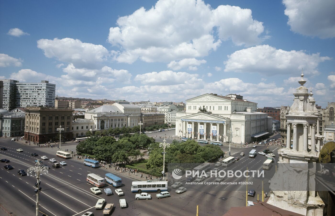 Панорама города