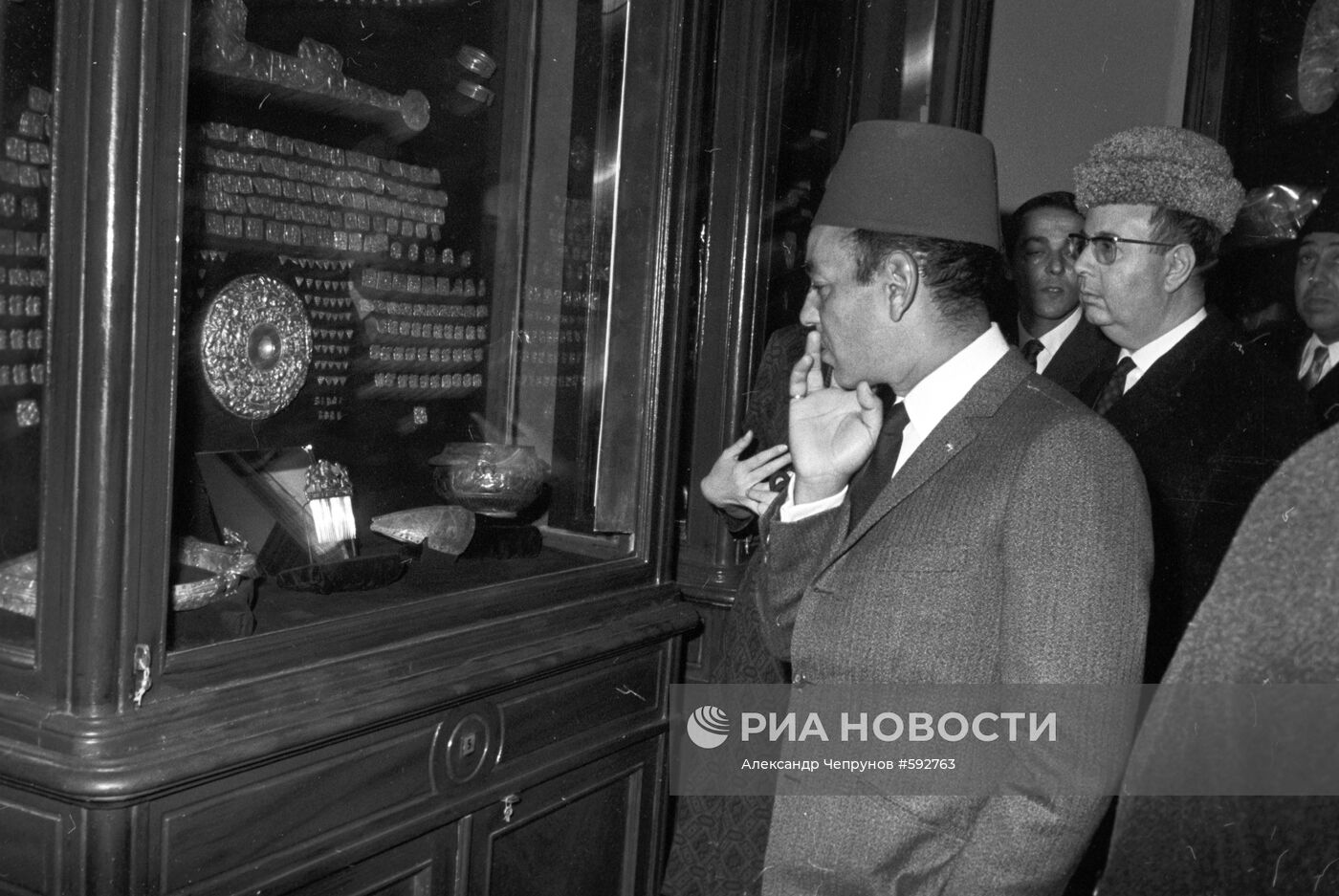 Официальный визит в СССР короля Марокко Хасана II