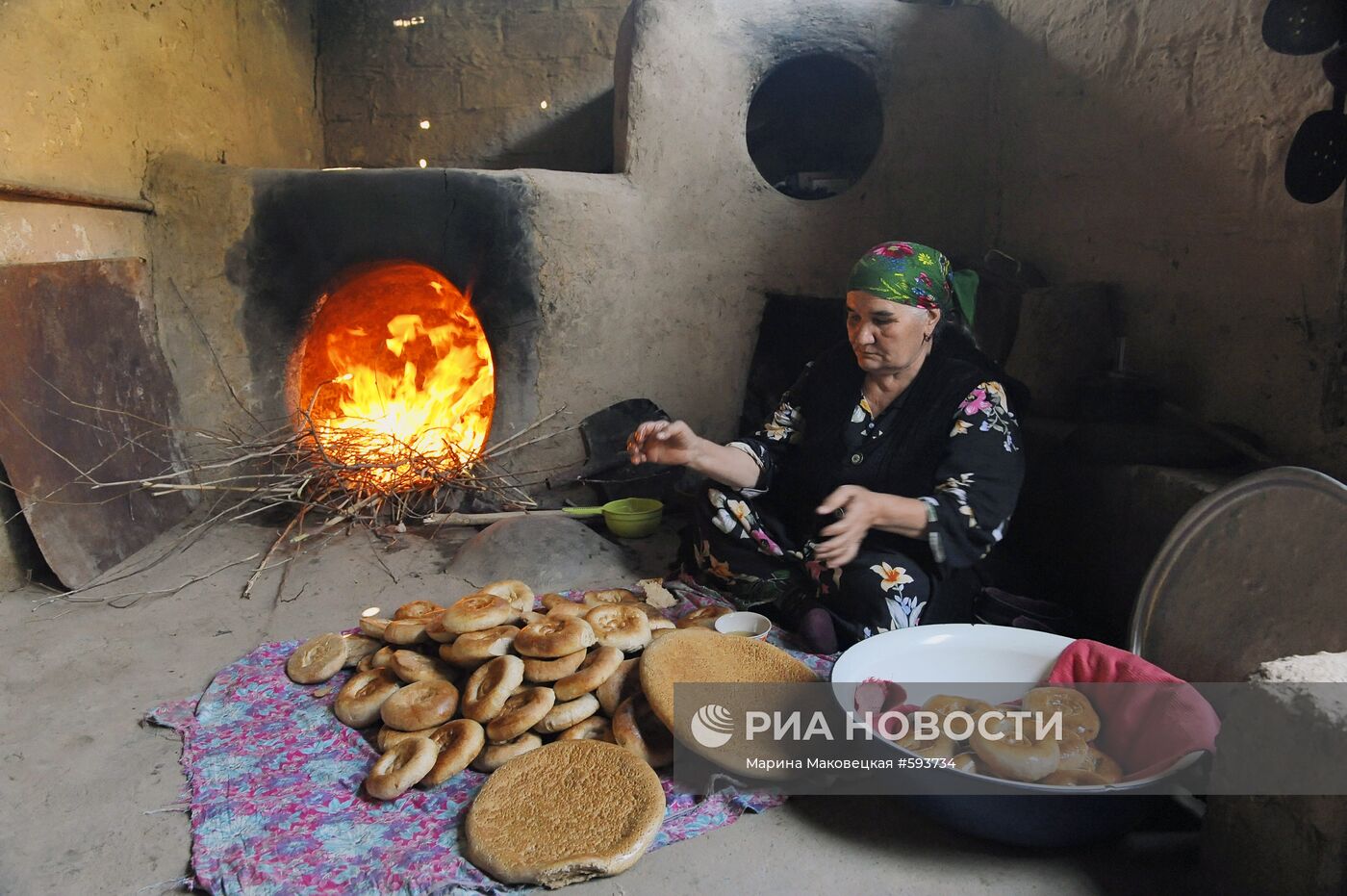 Жительница Варзобского района Таджикистана