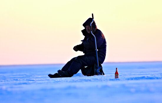 Рыбалка в акватории Финского залива