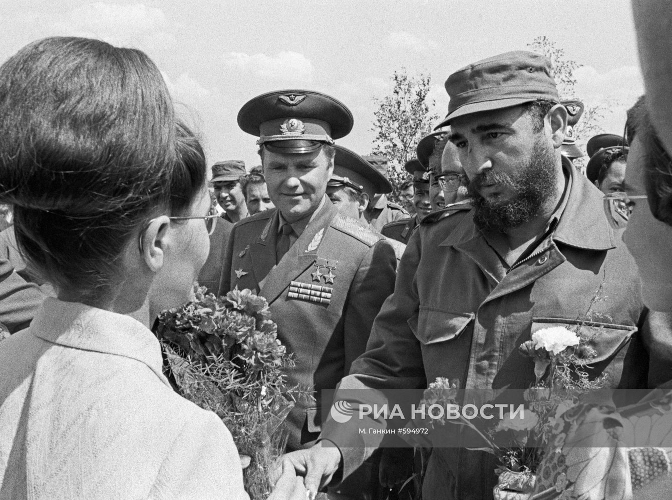 Визит кубинской делегации в СССР