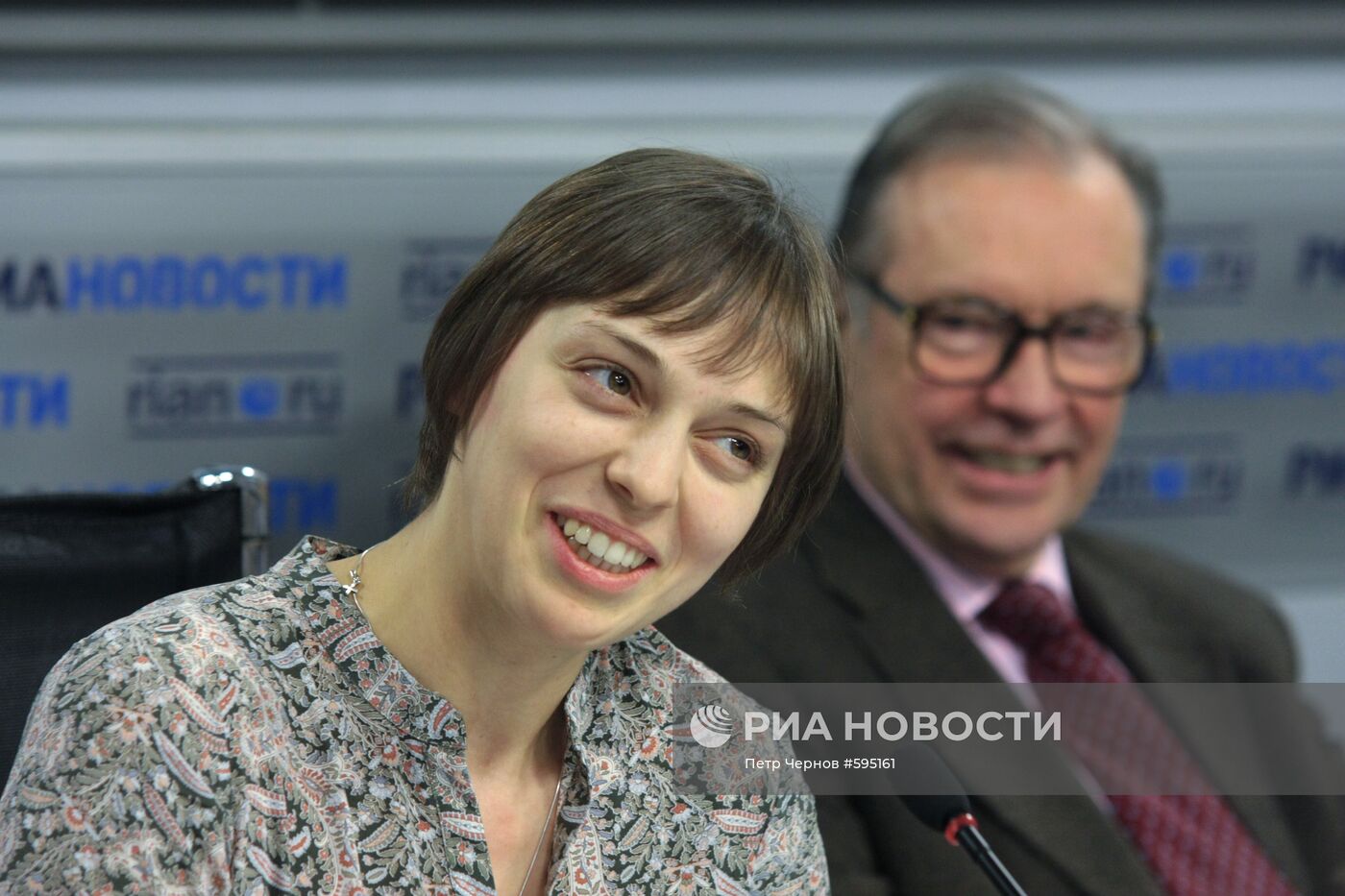 Кшиштоф Занусси и Нелли Уварова