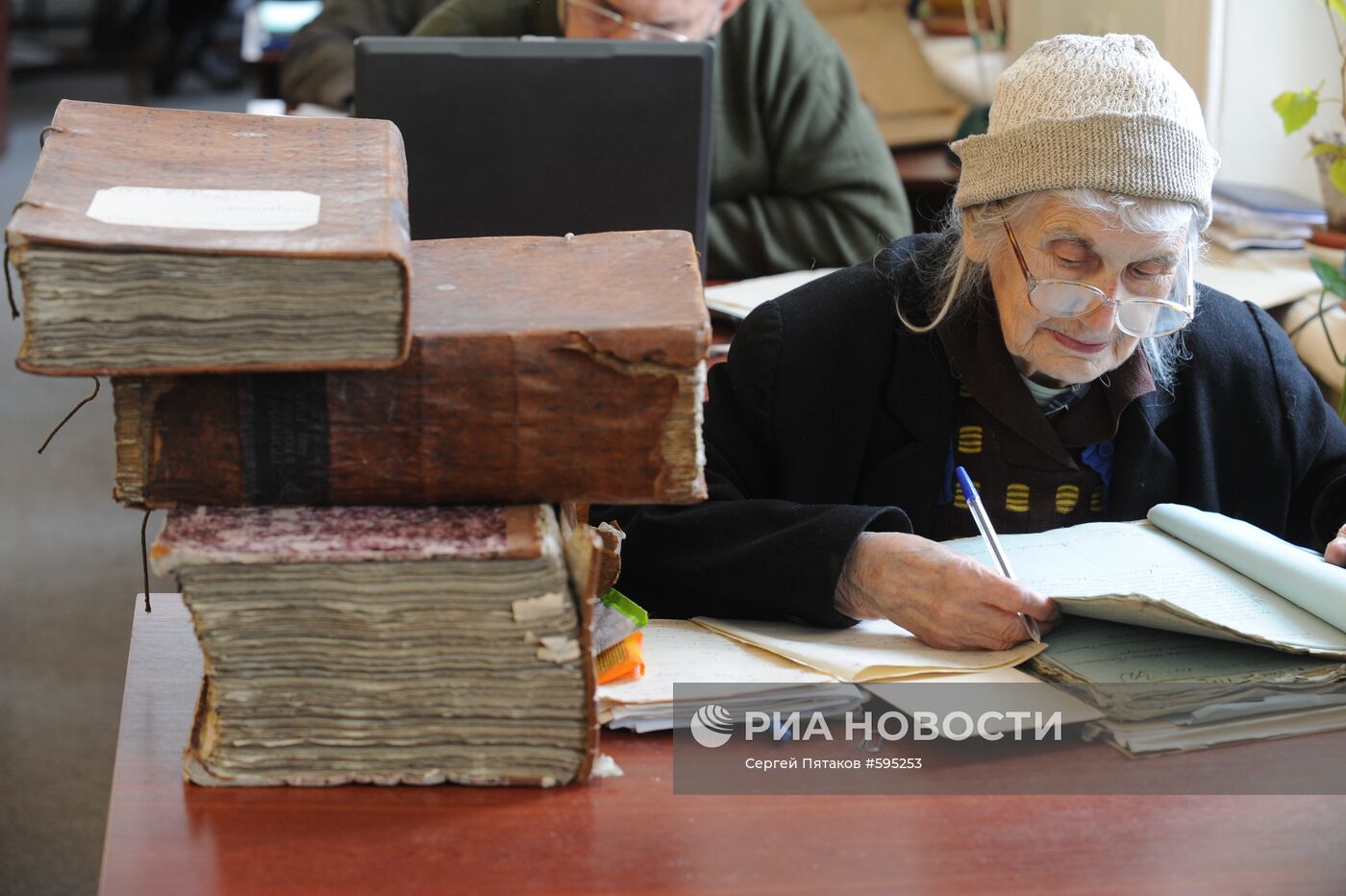 Работа Российского государственного архива древних актов