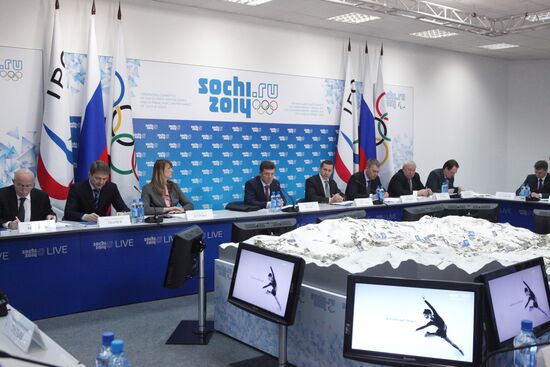 Заседание комиссии по подготовке и проведению Олимпиады в Сочи