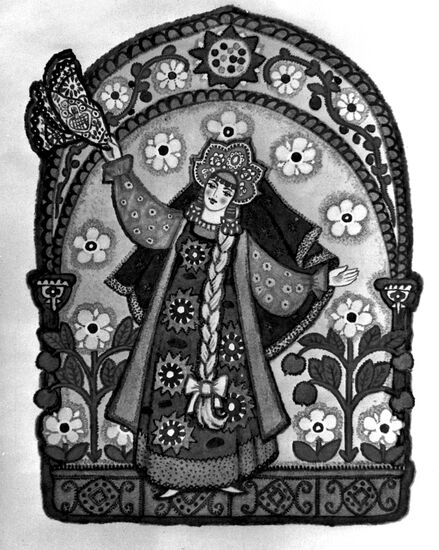 Репродукция иллюстрации к сказкам