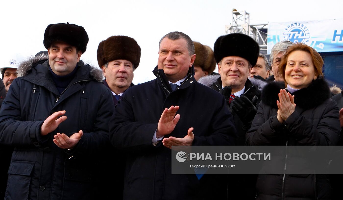 Николай Винниченко, Игорь Сечин, Наталья Комарова