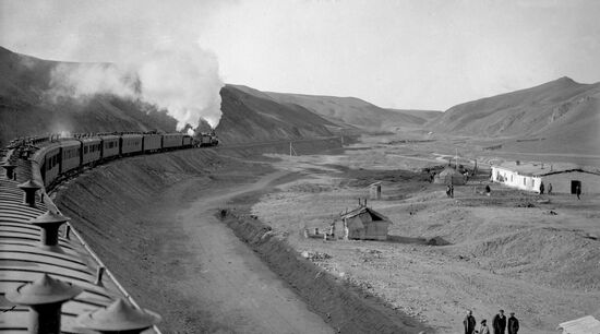 Первый поезд Турксиба