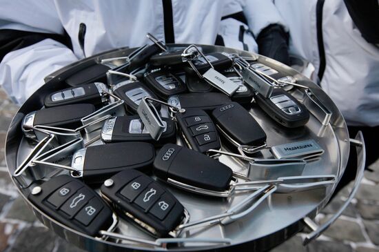Ключи от автоимобилей немецкой марки Audi