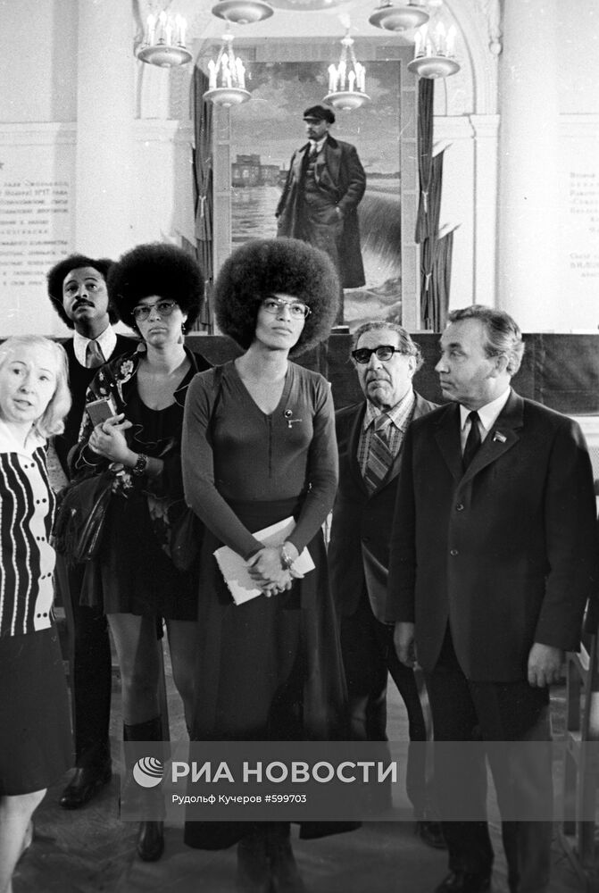 Визит А.И.Девис в СССР