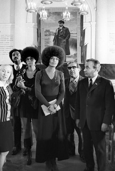 Визит А.И.Девис в СССР