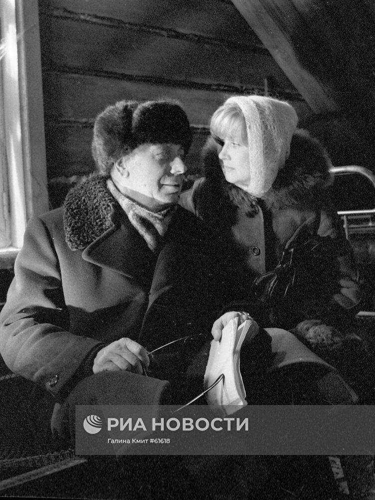Вера Алентова и Анатолий Папанов