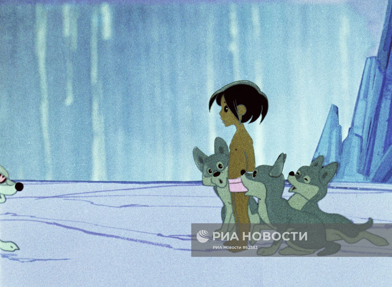 Кадр мультфильма "Маугли"