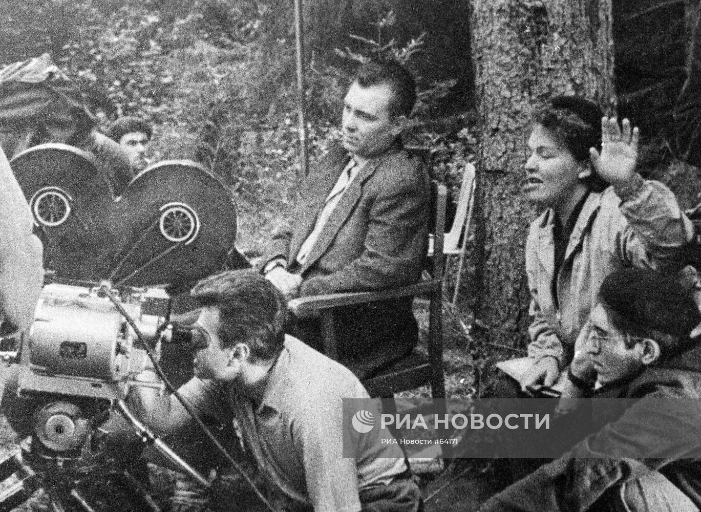 Съемки фильма "Всего одна жизнь"