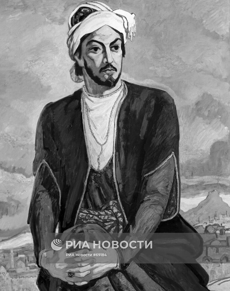 Репродукция портрета Имадеддина Насими Микаила Абдуллаева