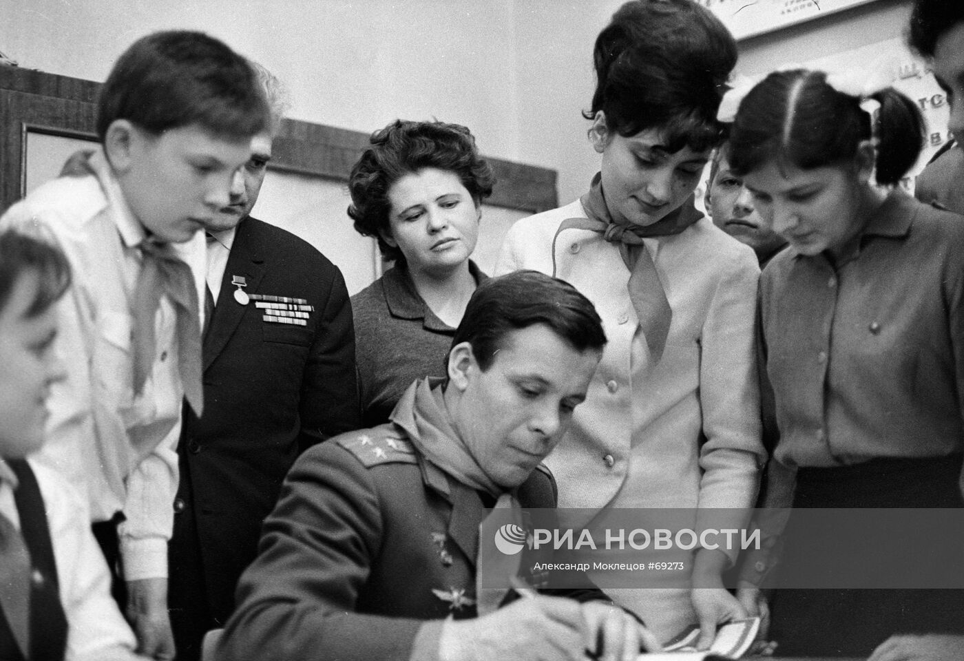 Космонавт Евгений Хрунов