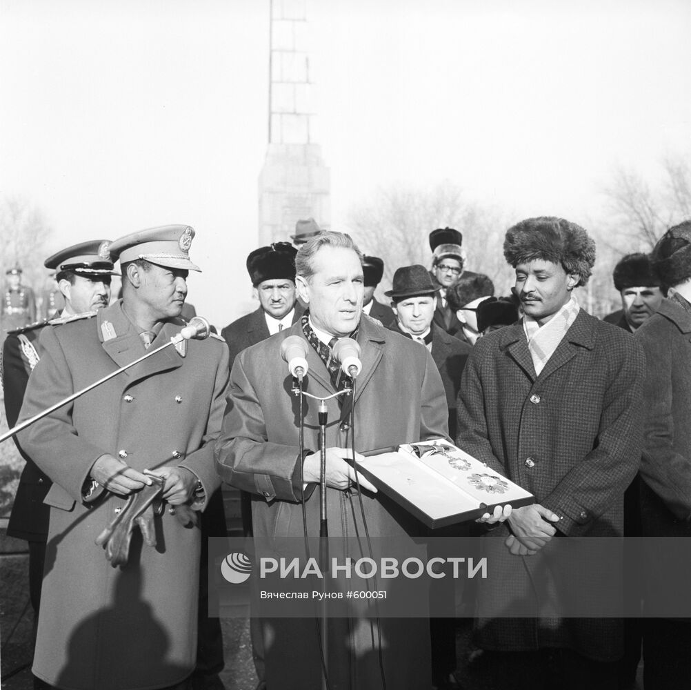 Джафар Мухаммед Нимейри с официальным визитом в СССР