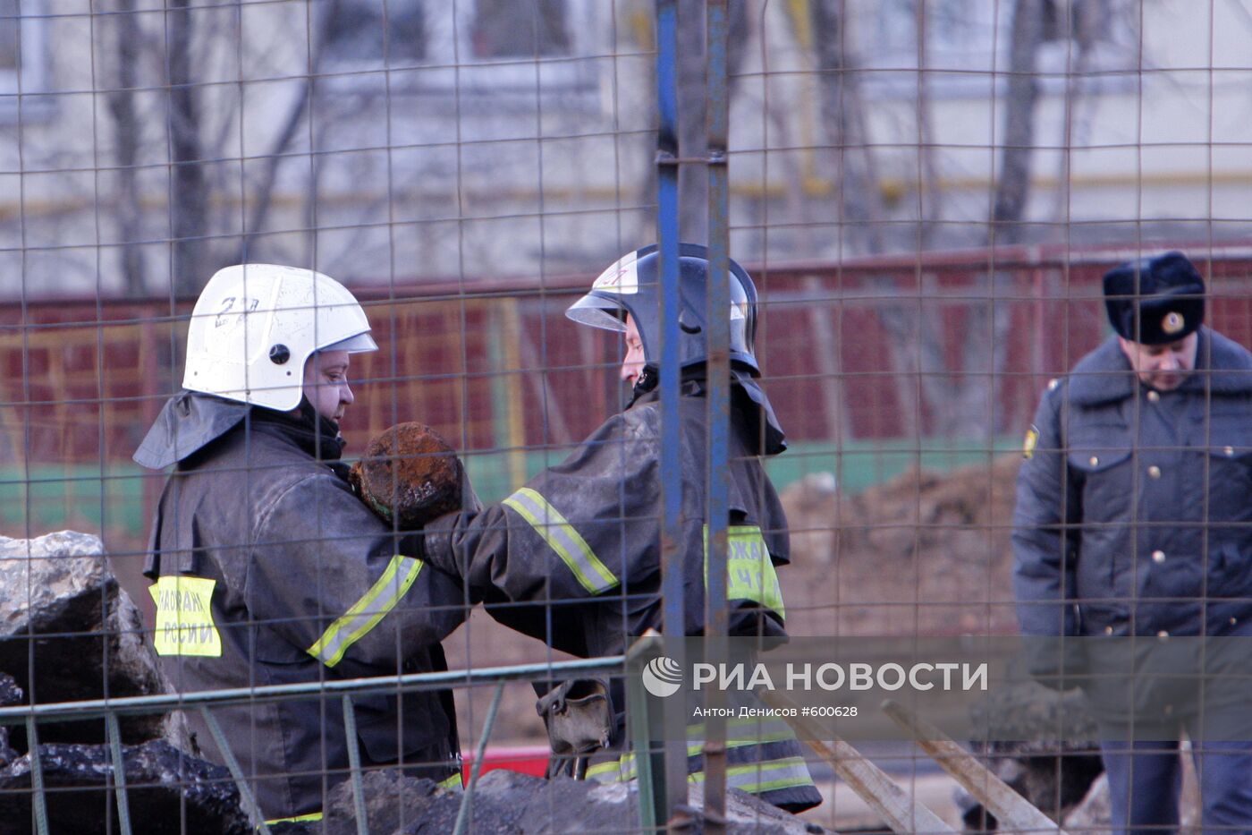 В Москве обнаружены снаряды времен ВОВ