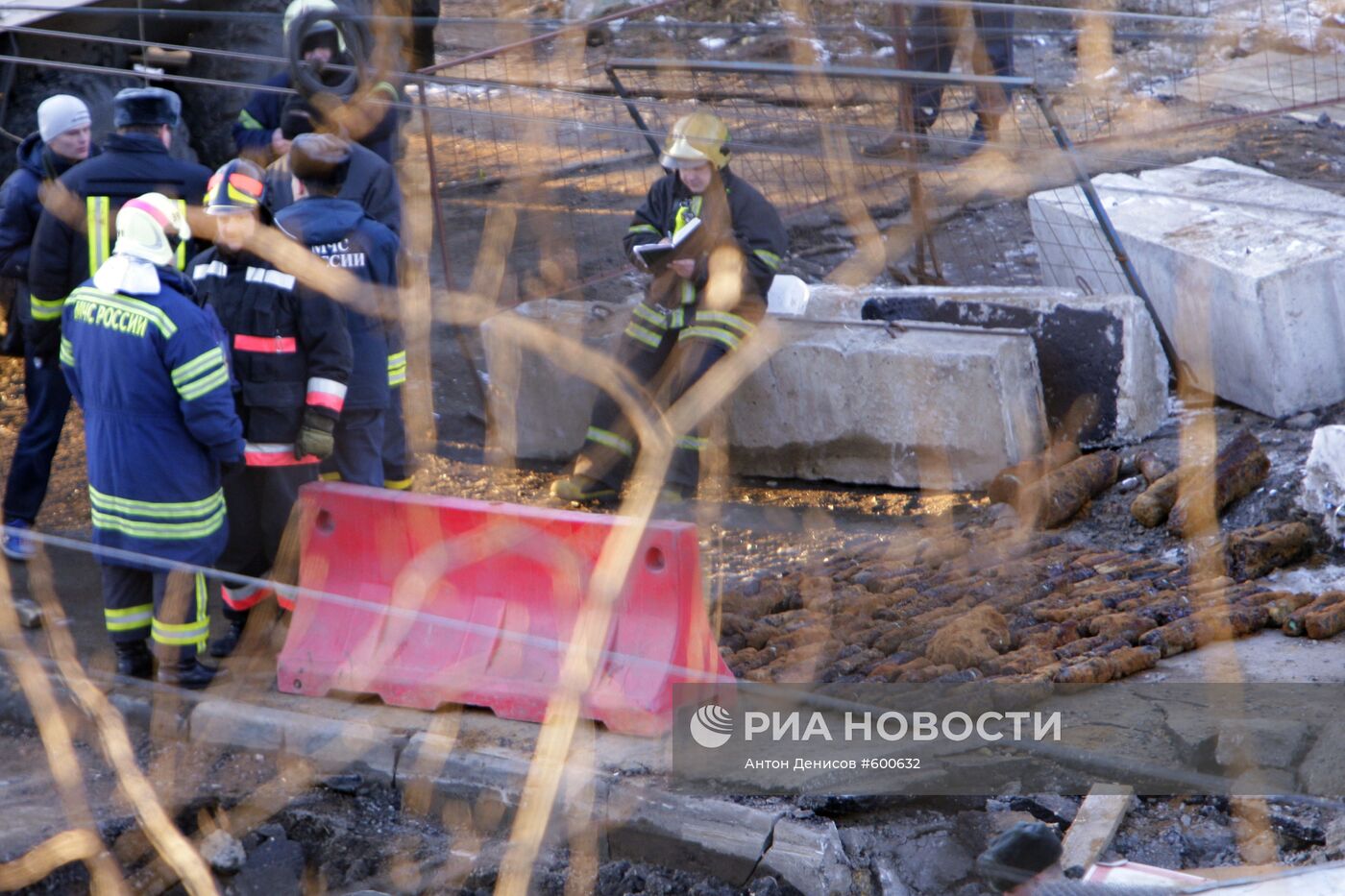 В Москве обнаружены снаряды времен ВОВ