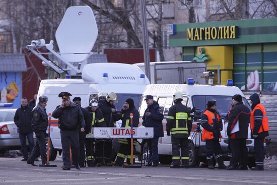 В Москве обнаружены снаряды времен ВОВ