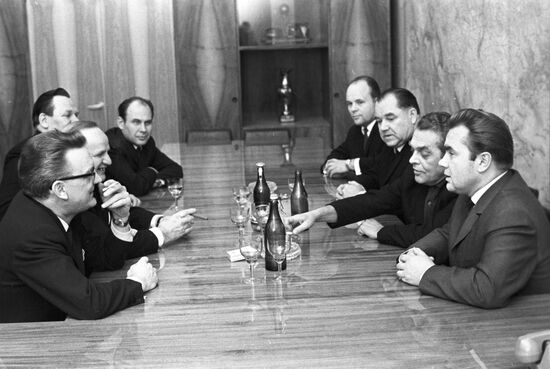 Встреча спортивных руководителей СССР и Финляндии