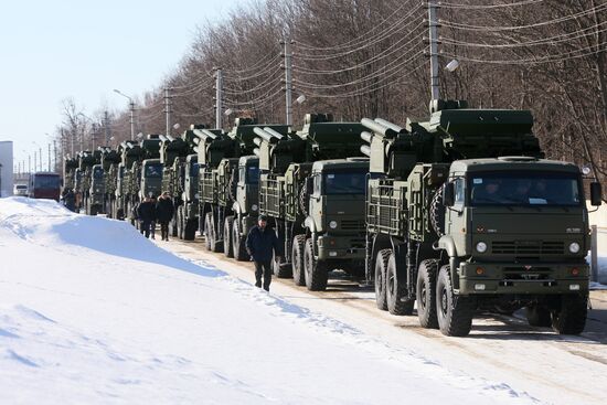 ВВС РФ приняли 10 новых зенитных ракетно-пушечных комплексов