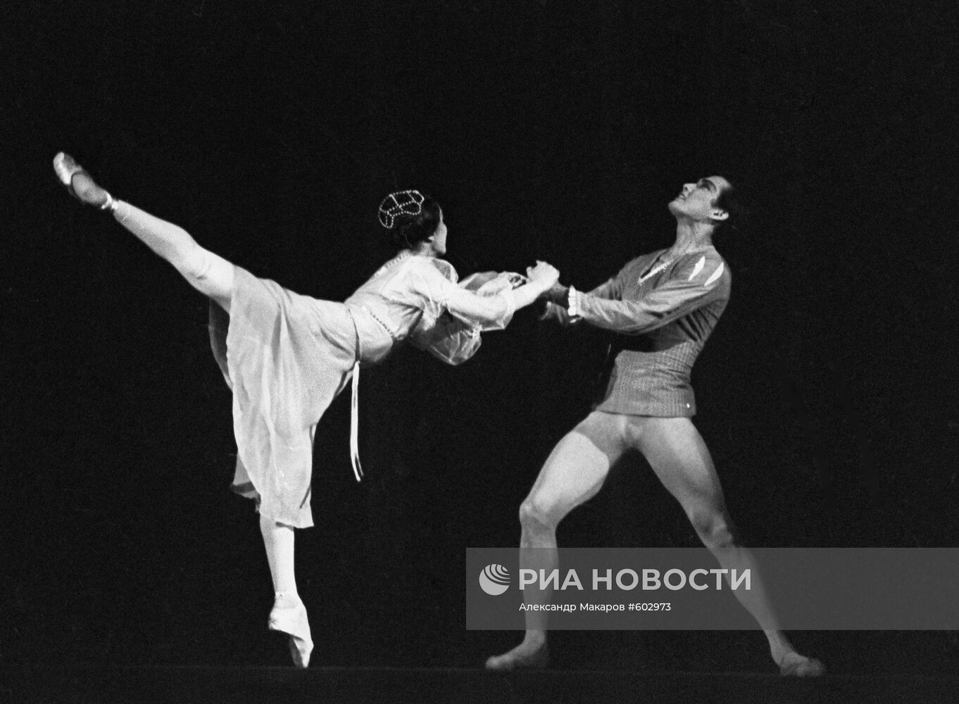 Солисты балета Сара Кушербаева и Рамазан Бапов