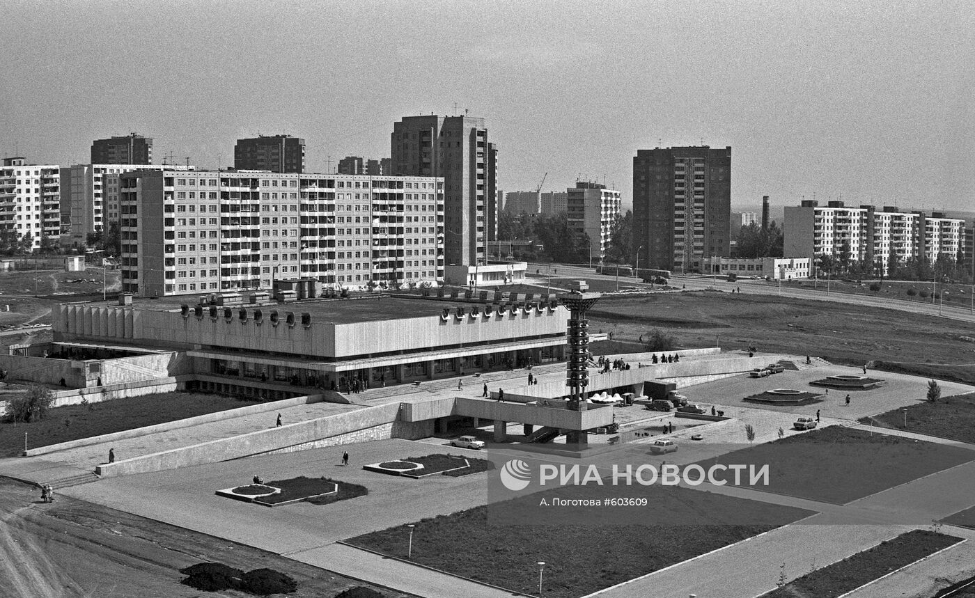 Жилой массив в городе Ростове-на-Дону