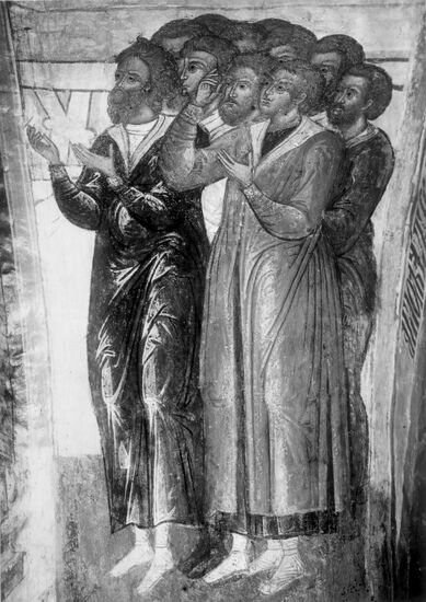 Репродукция фрагмента настенной росписи