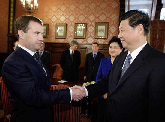 Встреча Дмитрия Медведева с Си Цзиньпином