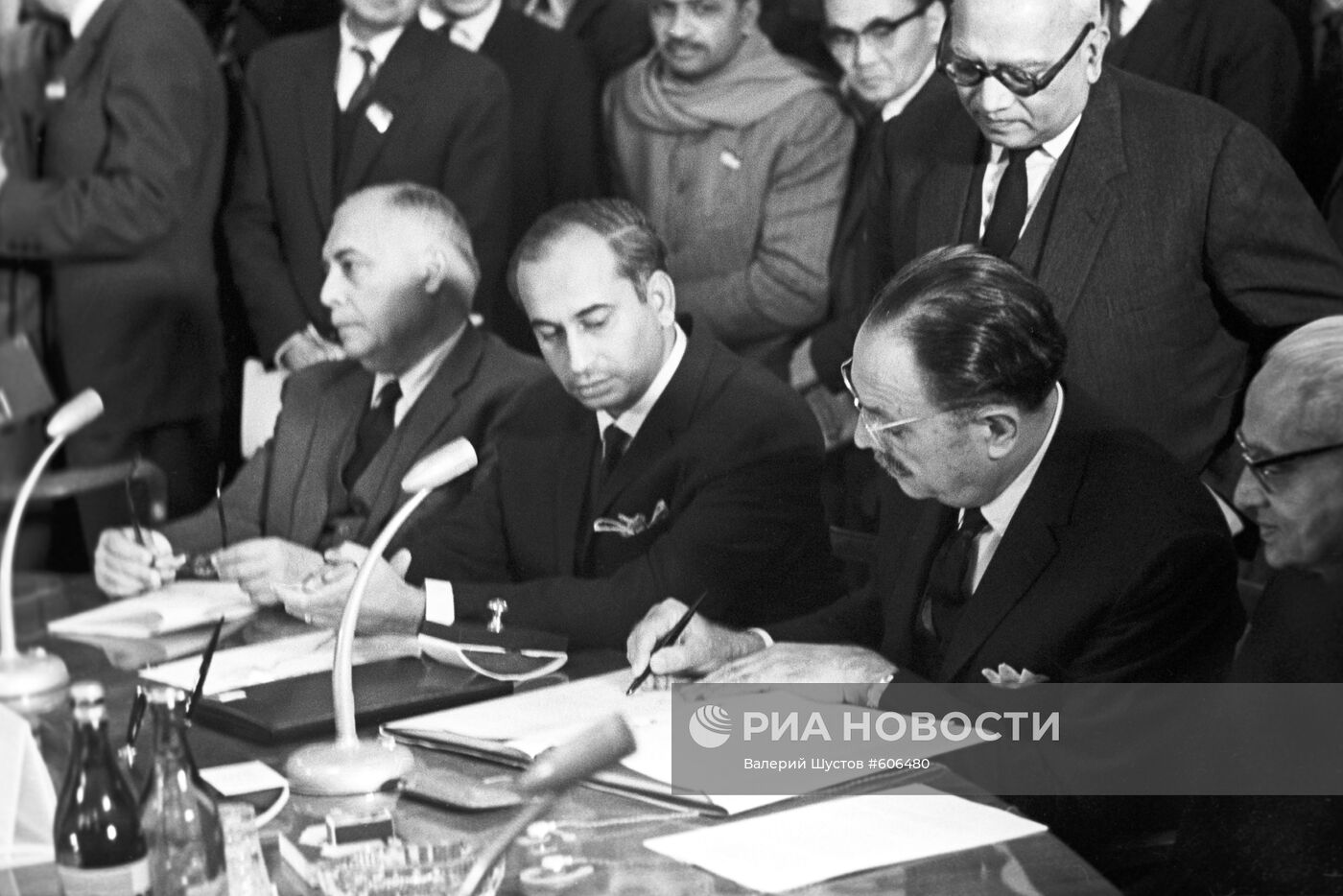 Подписание Ташкентской декларации
