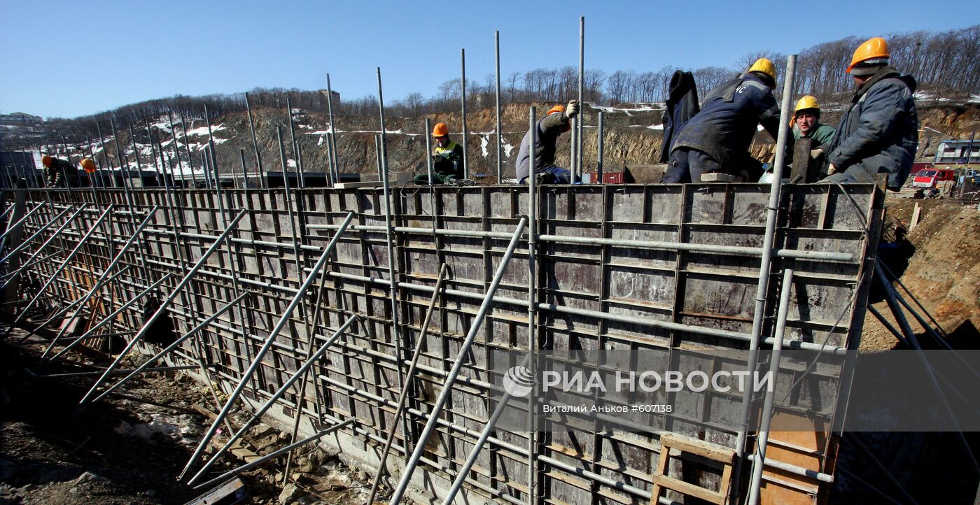 Строительство очистных сооружений во Владивостоке