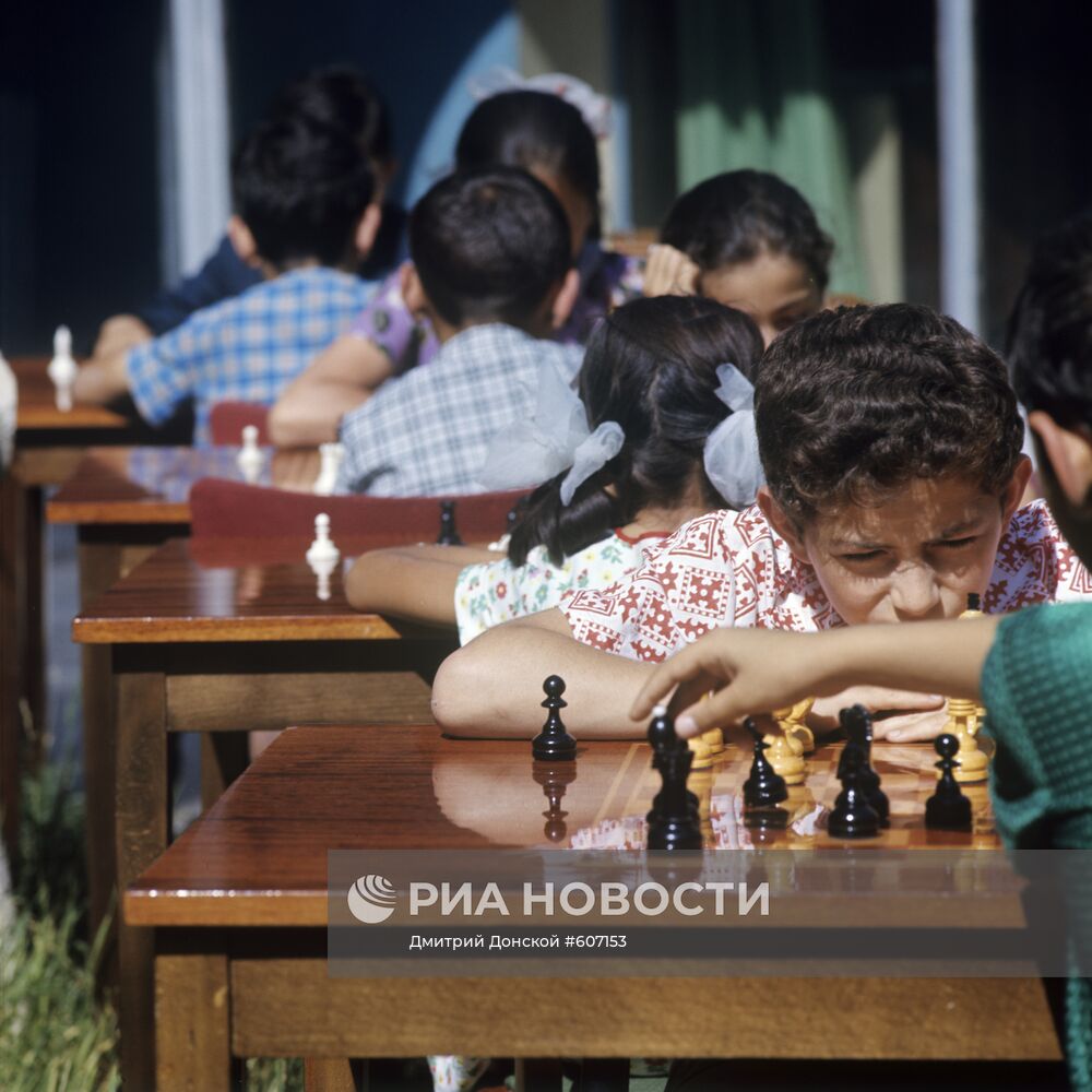 Детская шахматная школа в Ереване