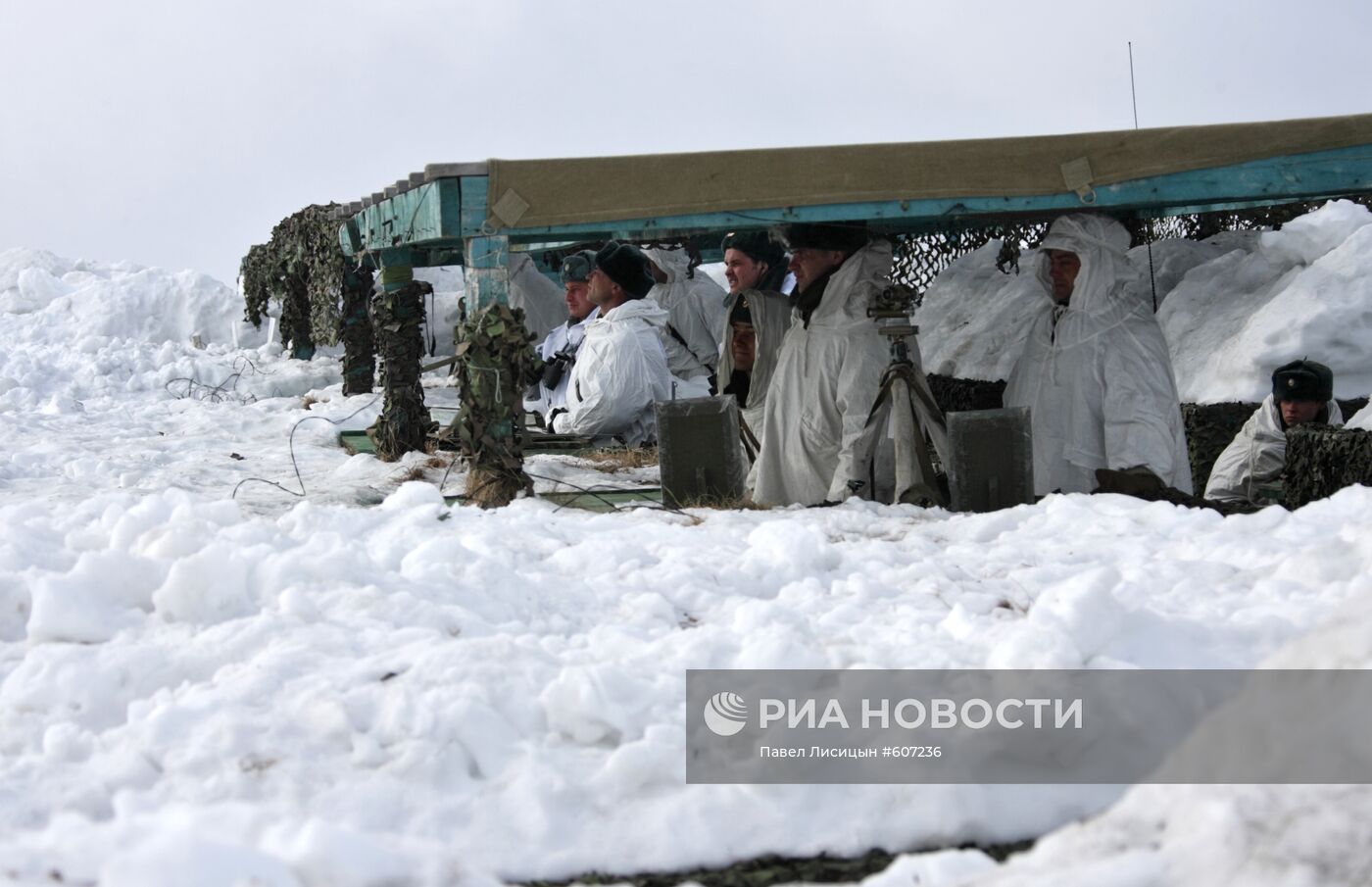 Артиллерийские учения на полигоне Чебаркуль