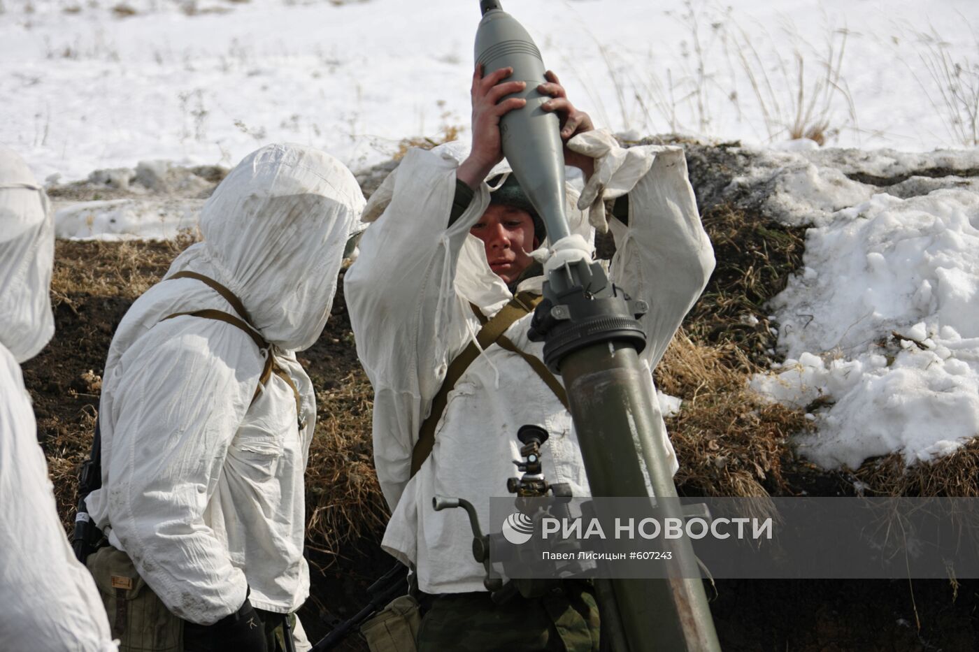 Артиллерийские учения на полигоне Чебаркуль