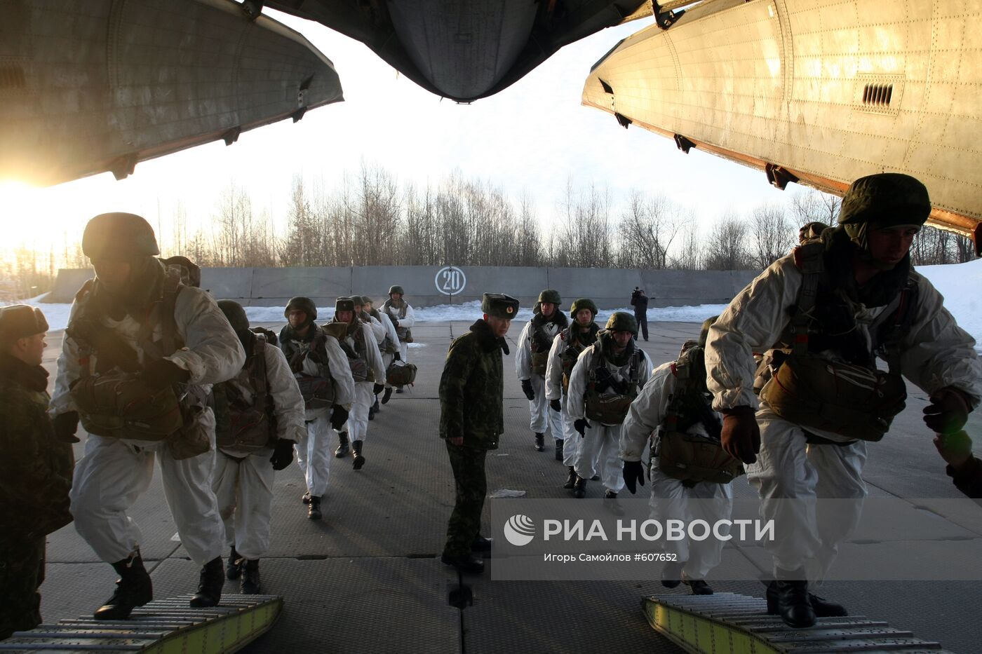 Учения 76-й гвардейской десантно-штурмовой дивизии