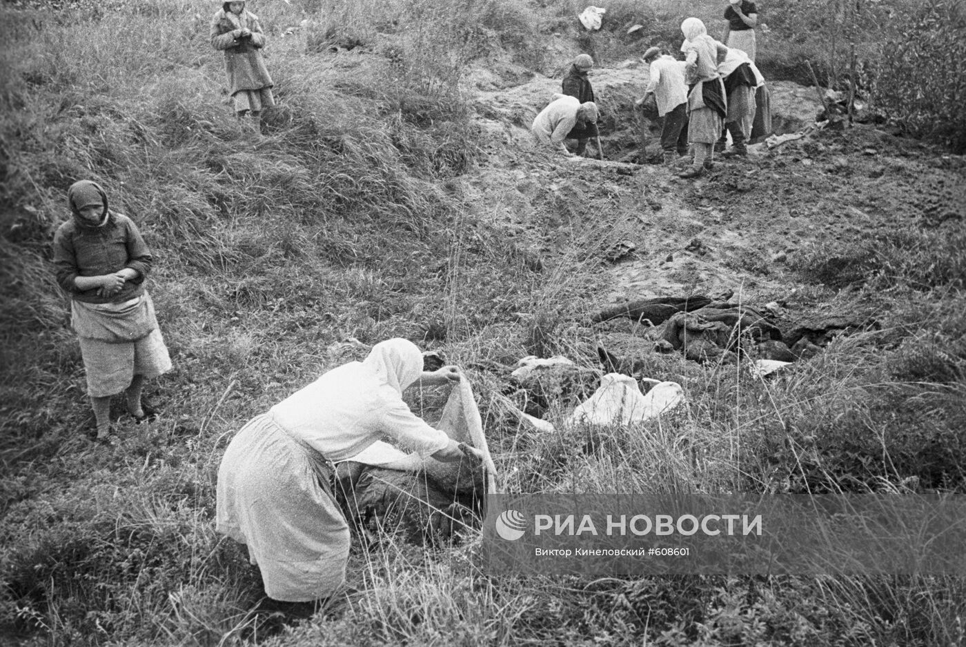 После освобождения жители села Варгов