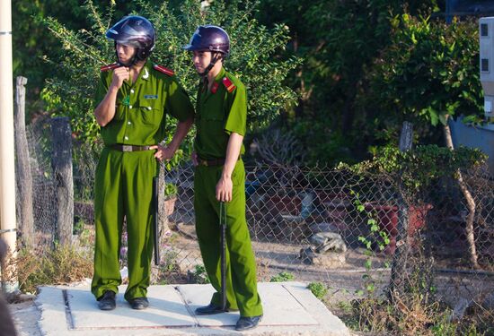 Вьетнамские полицейские