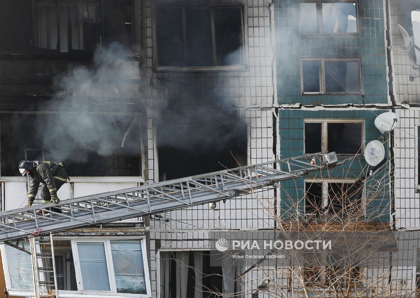 Взрыв газа в жилом доме в Подмосковье | РИА Новости Медиабанк