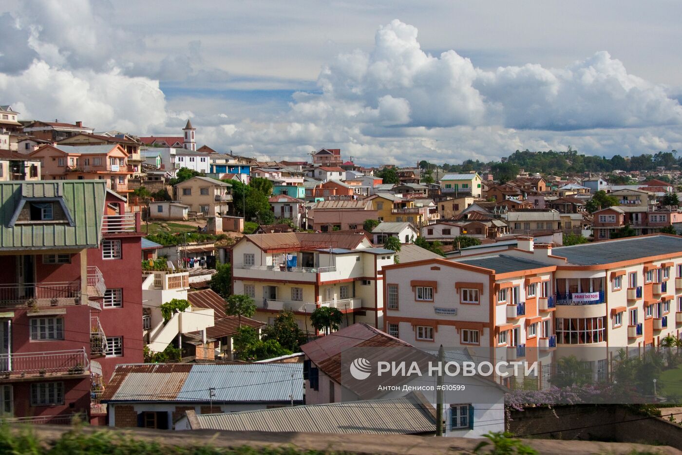 Вид на Антананариву