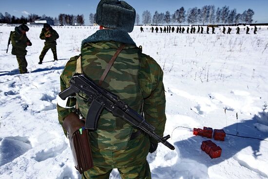 Прохождение службы солдатами в воинской части в Иваново