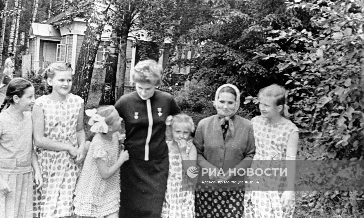 Валентина Терешкова со своей матерью