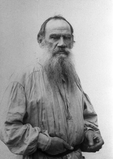 Лев Толстой в Ясной Поляне, 1892 год