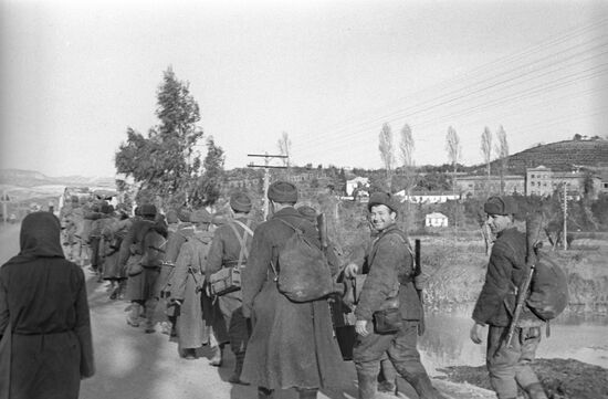 Советские войска в Северной Трансильвании