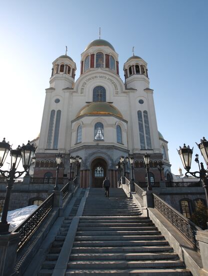 Храм-на-Крови в Екатеринбурге